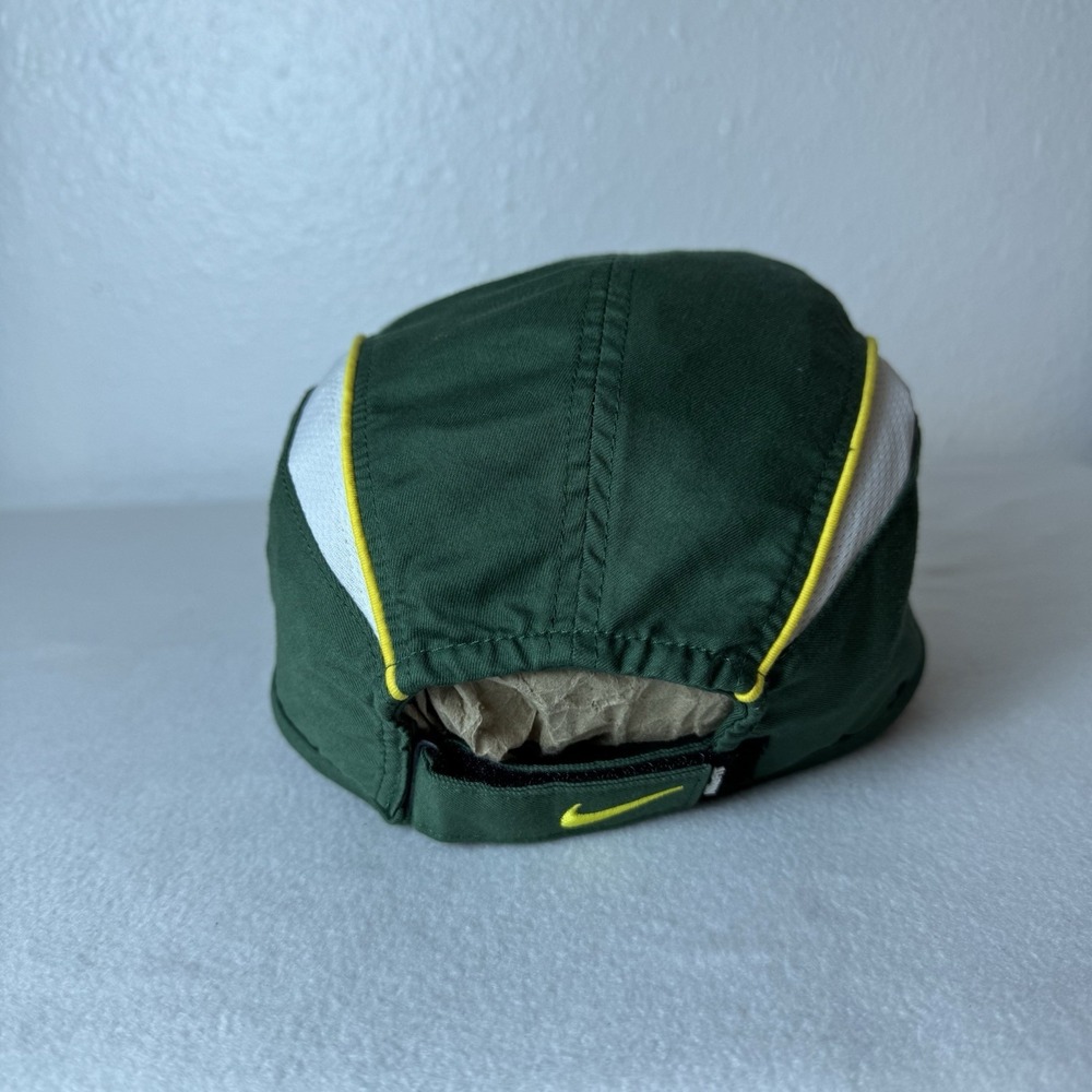 Vintage Nike Team Cap Tailwind 7 Panel Hat University Of Oregon Ducks Dri Fit - Picture 3 of 10